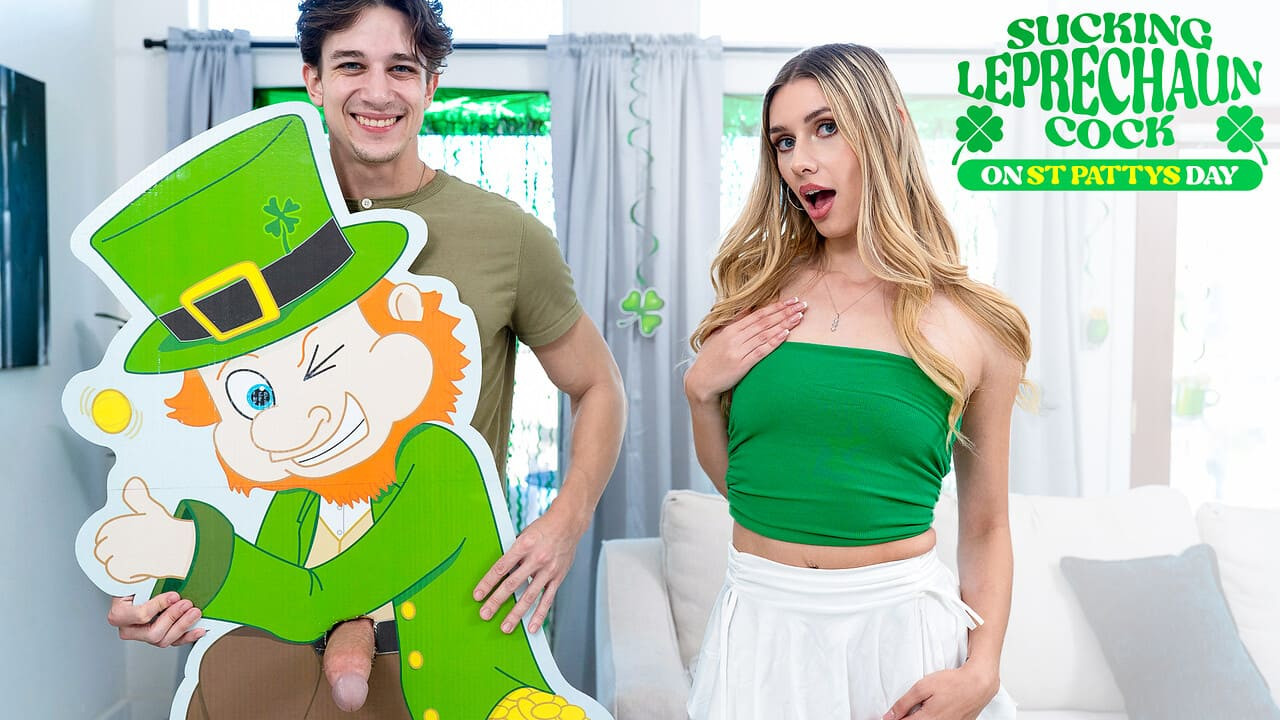 PrincessCum 26 03 07 Emily Jade Sucking Leprechaun Cock On St Pattys Day