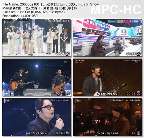 2603062100 【テレビ朝日】ミュージックステーション　Snow Man最新２曲・ミセス大森・レミオ名曲・朝ドラ曲【字】.ts thumbs [2026.03.08 01.13.36].jpg