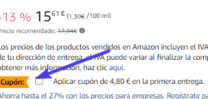 cupón amazon