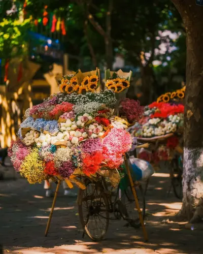 flower bouquet on a bicycle.webp