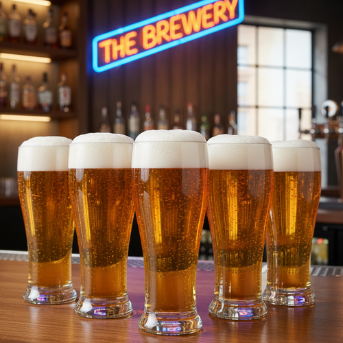 Classic Beer Glass Set – Premium Pint Glasses for Bar and Home.png
