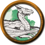 token Dragão Verde Velho