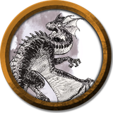 token Dragão Negro Velho