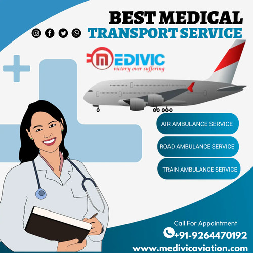 Take the Superb Air Ambulance in Siliguri from Medivic with Evolved Medical Benefits.jpg
