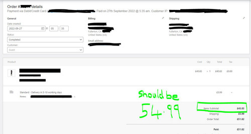 product order from us