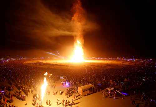 The Man is engulfed in flames as approximately 70,000 people from all over the world gathered for th.jpg