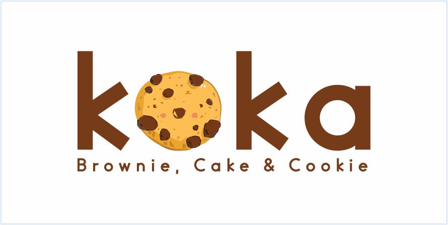 koka brownie cake and cookie
