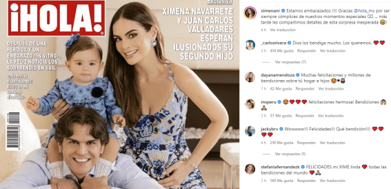 La miss Universo Ximena Navarrete anuncia la llegada de su segundo bebé Ts61AQ