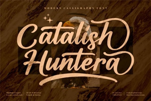 Catalish Huntera Font.jpg