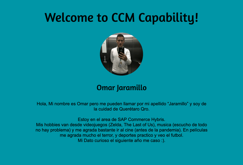 ccm welcome