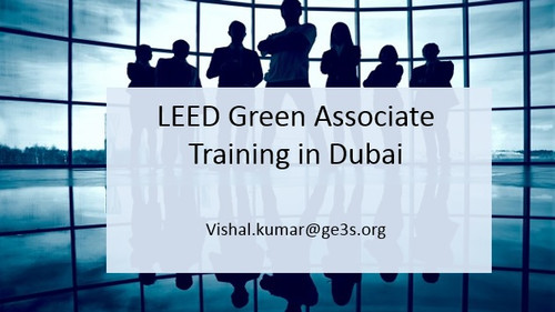 GE3S Academy is a renowned #LEED #Green #Associate #Exam training provider in UAE. We have USGBC approved faculty and have years of experience in this field. Contact us to know more about our training at vishal.kumar@ge3s.org.

https://www.ge3s.org/leed-training/