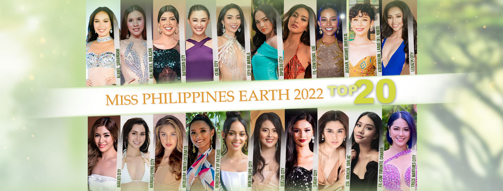 top 20 de miss earth philippines 2022. final: 6 agosto. W4HlUl