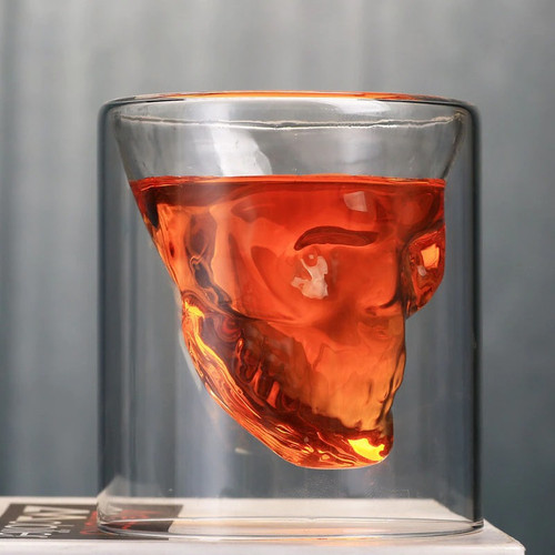 4 pcs skull head wine glass mug crystal .jpg