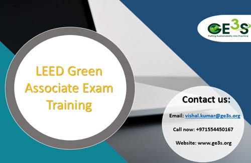 We are well-known LEED training provider in UAE. Our courses include #LEED #Green #Associate, LEED AP with the specialty exam packages. We also provide study guide, 1000+ sample papers. Please reach out to Mr. Vishal Kumar at vishal.kumar@ge3s.org or you can also email to Dr. Aastha at aastha.gulati@ge3s.org for further information.

https://www.ge3s.org/leed-training/