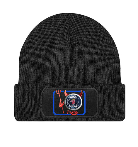 Saab Scania LKW auto Beanie Strickmutze Strick001.jpg