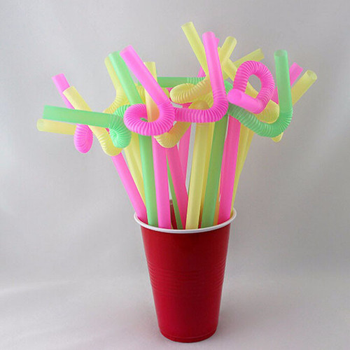 10MM Diameter Bendable Flexible Plastic Bendy Neon Drinking Straws Party Item Wedding Birthday 20PCS.jpg
