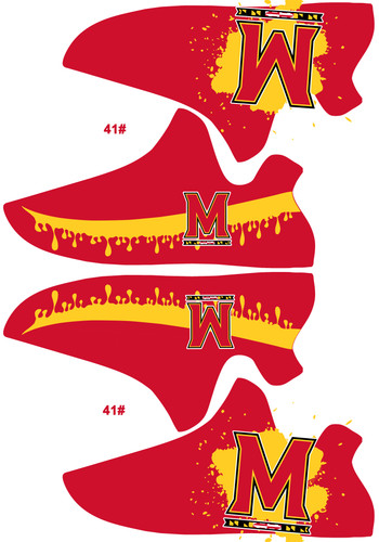 NCAA Maryland Terrapins Like Yeezy Shoes Sneakers T1010 design.jpg