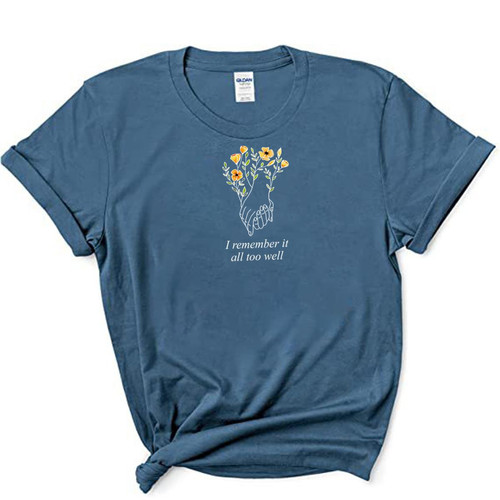 dark hater i remem T Shirt Indigo.jpg