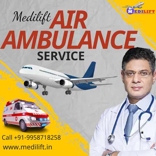 Acquire ICU Air Ambulance Service in Ranchi with Proficient Medical Unit via Medilift.jpg