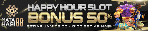 MATAHARI88 BONUS HAPPY HOUR 50%.png