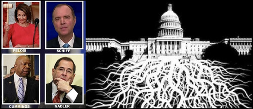 impeachment team with deep state pelosi schiff cummings nadler and mcgahn.jpg