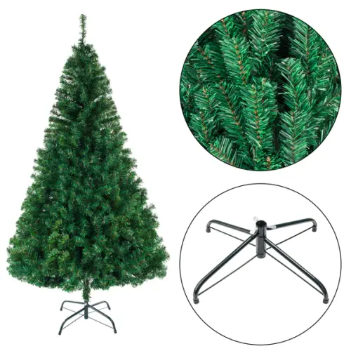 6ft Artificial Christmas Tree with 650 Tips 2022.webp