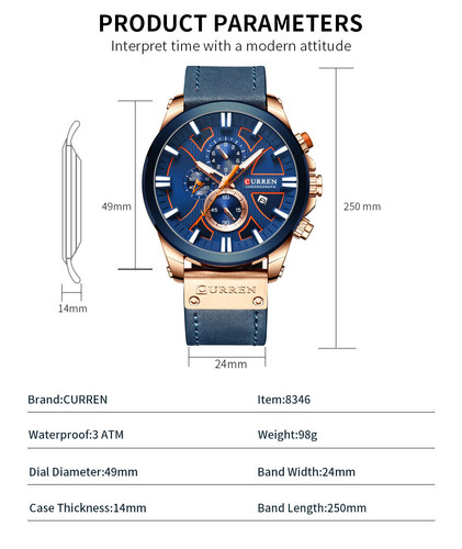 CURREN Men's Leather Brand Luxury Quartz Clock Fashion Chronograph Watch men.jpg