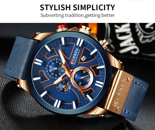 CURREN Men's Leather Brand Luxury Quartz Clock Fashion Chronograph Watch style.jpg