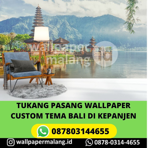 TUKANG PASANG WALLPAPER CUSTOM TEMA BALI DI KEPANJEN.jpg
