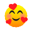 smiling face with hearts (1)