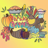 ARYA’S MAGICAL ART Thanksgiving Raffle Coloring page