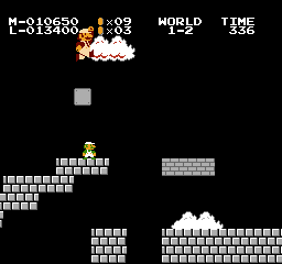 [Technical] Super Mario Bros 1 Drunk Brothers for TWO PLAYERS .nes