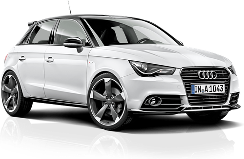 16 white audi png car image.png