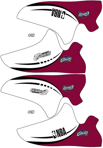 Cleveland Cavaliers NBA Like Yeezy Boost Shoes White Version LD2512 04 design.jpg